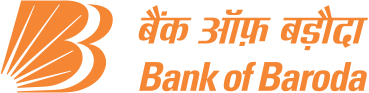 Bank of Baroda logo.