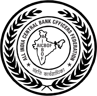 All India Central Bank Officers’ Federation logo.
