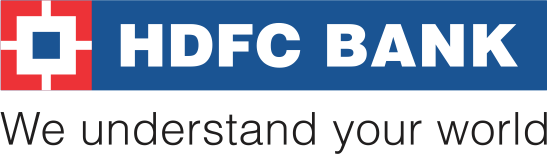 HDFC Bank logo.