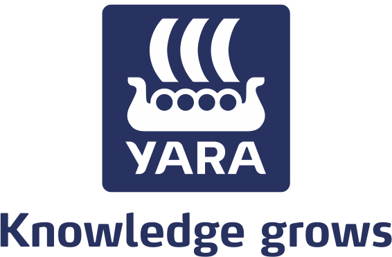 Yara logo.