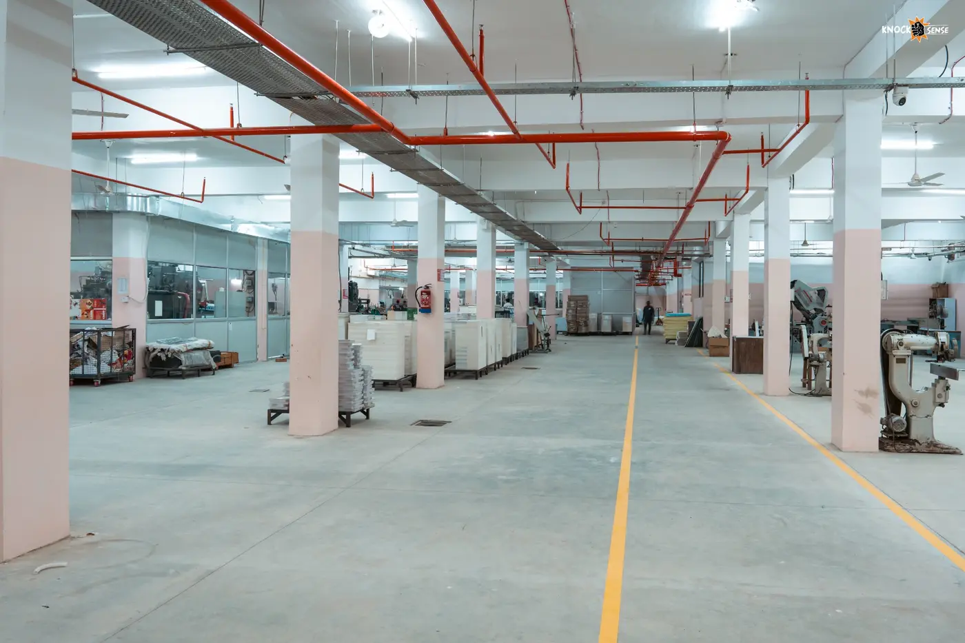 Wide view of the PPML production floor at Nadarganj.