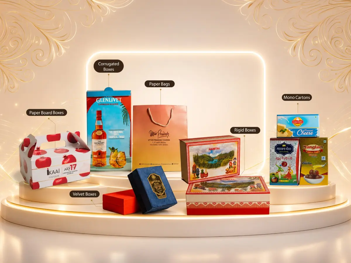 Printed packaging solutions produced by PPML.
