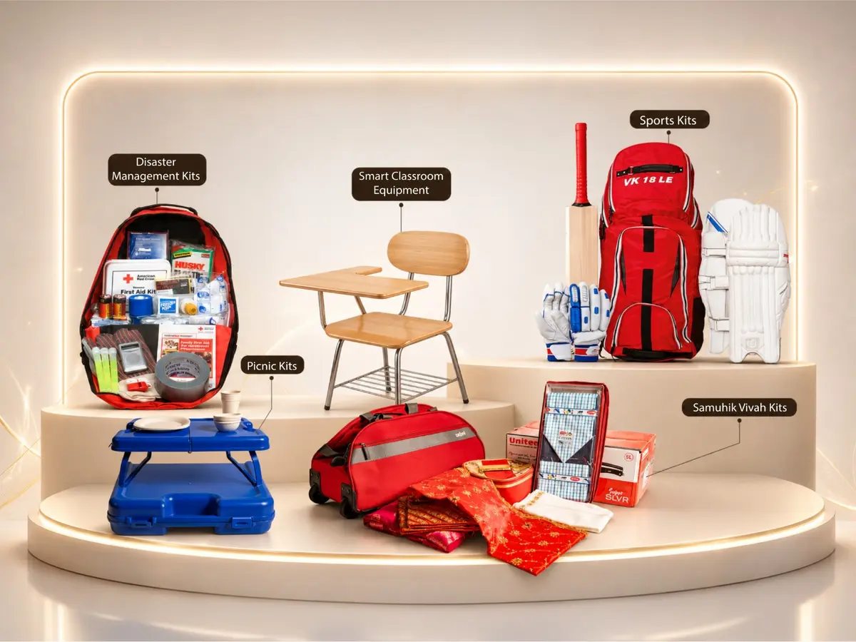 Institutional project kits and equipment coordinated by PPML.