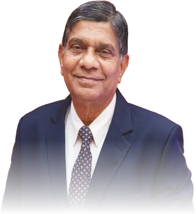 Portrait of A. K. Shrivastava.